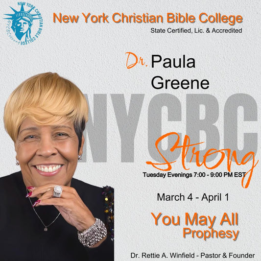 You May All Prophesy- Dr. Paula Greene